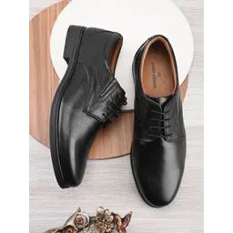 pelle albero Men Lace-up Formal Leather Derbys-picture-34