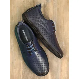 pelle albero Men Perforations Leather Sneakers-picture-11