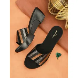 Pelle Albero Women's Black Casual Wedges-picture-26