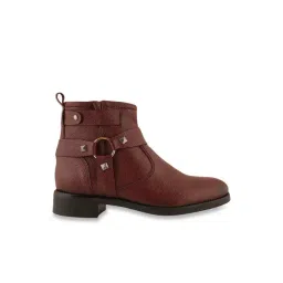 Pelle Albero Women's Brown Casual Boots-picture-22