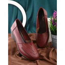 Pelle Albero Women's Cherry Wedge Pumps-picture-12