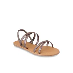 Pelle Albero Women's Copper Sling Back Sandals-picture-17