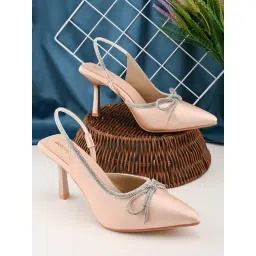 Pelle Albero Women's Sultan Sling Back Stilettos-picture-12