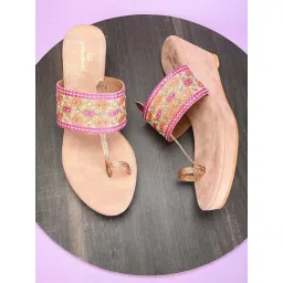 Pelle Albero Women's Sultan Toe Ring Wedges-picture-29