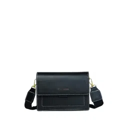 PELLE LUXUR Black Solid Free Size Sling Handbag-picture-46