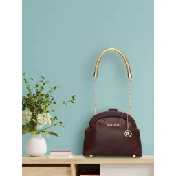 PELLE LUXUR Brown Small Handbag-picture-21