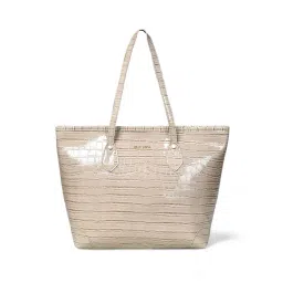 PELLE LUXUR Purple Animal Effect Large Handheld Handbag-picture-32