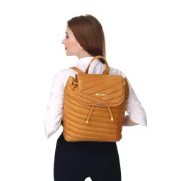 PELLE LUXUR Tan Medium Backpack-picture-18
