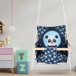 peloxo Wooden Baby Swing for Kids jhula with 2 Pillows, Hanging Swing For Baby Swings-picture-10