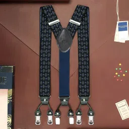 peluche Blood Diamond 3.5cm strap width suspender for men image 1