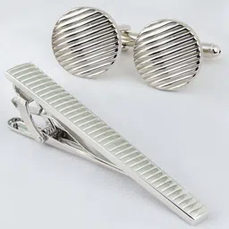 PELUCHE Brass Cufflink & Tie Pin Set-picture-35