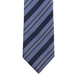 PELUCHE Blue Striped Broad Tie-picture-37