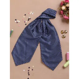PELUCHE Geometric Woven Design Cravat Tie-picture-30