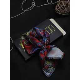 Peluche Men Red Elegant Paisley Design Pocket Square-picture-30