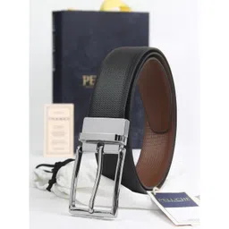 PELUCHE Men Textured Leather Reversible Formal Belt-picture-33