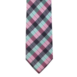 PELUCHE Multicoloured Checked Broad Tie-picture-23
