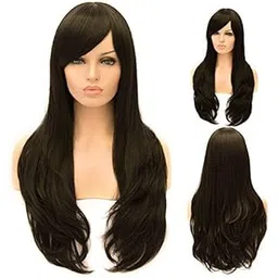 pema hair extensions and wigs D-DIVINE Full Head Synthetic Women Wigs Long Hairs For Women/Women Wigs Natural Hair (24 to 26 Inch)-picture-45