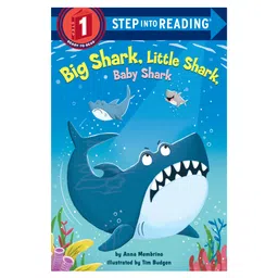 penguin random house Big Shark, Little Shark, Baby Shark Story Book by Ana Membrino - English-picture-24