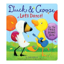 penguin random house Duck & Goose, Let's Dance! (with an original song/CD) Board Book By Tad Hills - English-picture-15