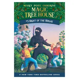 penguin random house Magic Treasure House 5 Night of the Ninjas Story Book By Mary Pope Osborne - English-picture-24