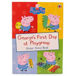 penguin random house Peppa Pig: George's First Day at Playgroup - English-picture-26
