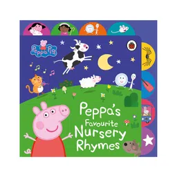penguin random house Peppa Pig: Peppa's Favourite Nursery Rhymes Tabbed Board Book - English-picture-32