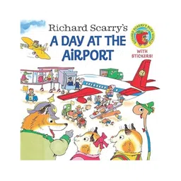 penguin random house Richard Scarry's A Day at the Airport Picture Book - English-picture-23