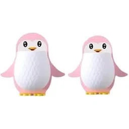 Penguin-Shaped Toothbrush Holder Wall-Mounted Storage Rack - Multifunctional for Makeup, Pens, and More (Pack of 1)-picture-25