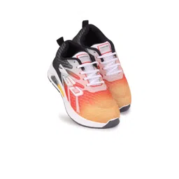 PENNEN Boys Orange Printed Mesh Loafers-picture-38