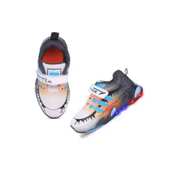 PENNEN Boys Printed Mesh Round Toe Sneakers-picture-23