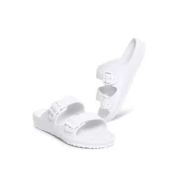 PENNEN Men Solid Synthetic Sliders image 5