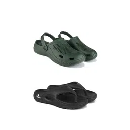 PENNEN Pack Of 2 Clogs & Thong Flip-Flops-picture-41