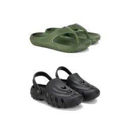 PENNEN Set Of 2 Self Design Clogs-picture-28