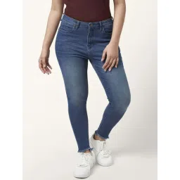 People by Pantaloons Blue Mid Rise Jeans-picture-28