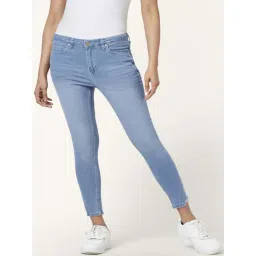 People by Pantaloons Blue Mid Rise Jeans-picture-39