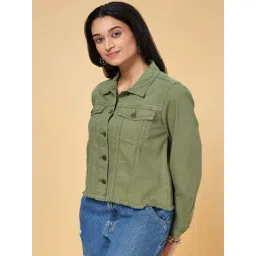 People by Pantaloons Blue Regular Fit Jacket-picture-39