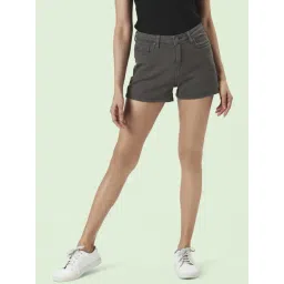 People by Pantaloons Green Cotton Shorts-picture-35