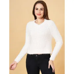People by Pantaloons Light Pink Sweater-picture-31