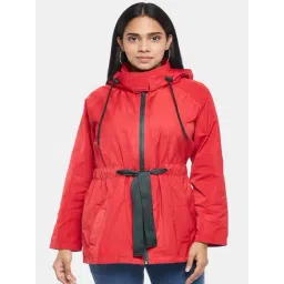 People by Pantaloons Maroon Regular Fit Jacket-picture-35