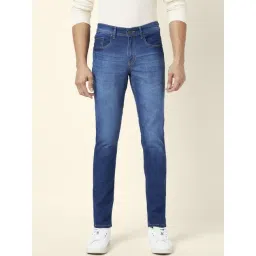 People by Pantaloons Medium Blue Slim Fit Jeans-picture-23