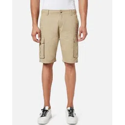 people by pantaloons Men Regular Fit Cargo Shorts-picture-20