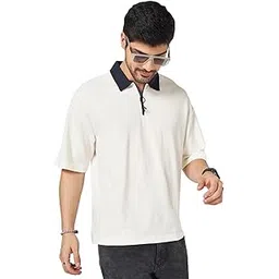 people by pantaloons Men's Cotton Solid Regular Fit T-Shirt-picture-13
