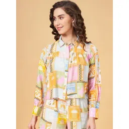 People by Pantaloons Multicolored Printed Shirt-picture-28