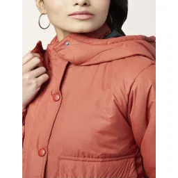 People by Pantaloons Orange Regular Fit Jacket image 5