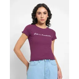 people by pantaloons People Grape Wine Top-picture-11
