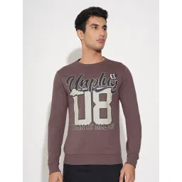 People By Pantaloons Peppercorn Slim Fit Printed Sweatshirt-picture-40