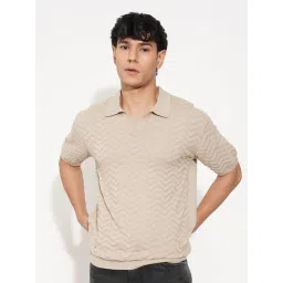 People By Pantaloons Safari Slim Fit Printed Polo T-Shirt-picture-11