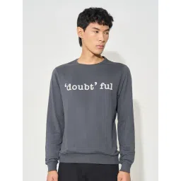 People By Pantaloons Storm Front Slim Fit Printed Sweatshirt-picture-35