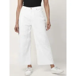People by Pantaloons White Cotton Pants-picture-30