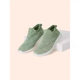 People by Pantaloons Women's Mint Green Walking Shoes-picture-21